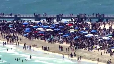 Spring break crowds flock to South Florida beaches as St. Patrick’s weekend kicks off